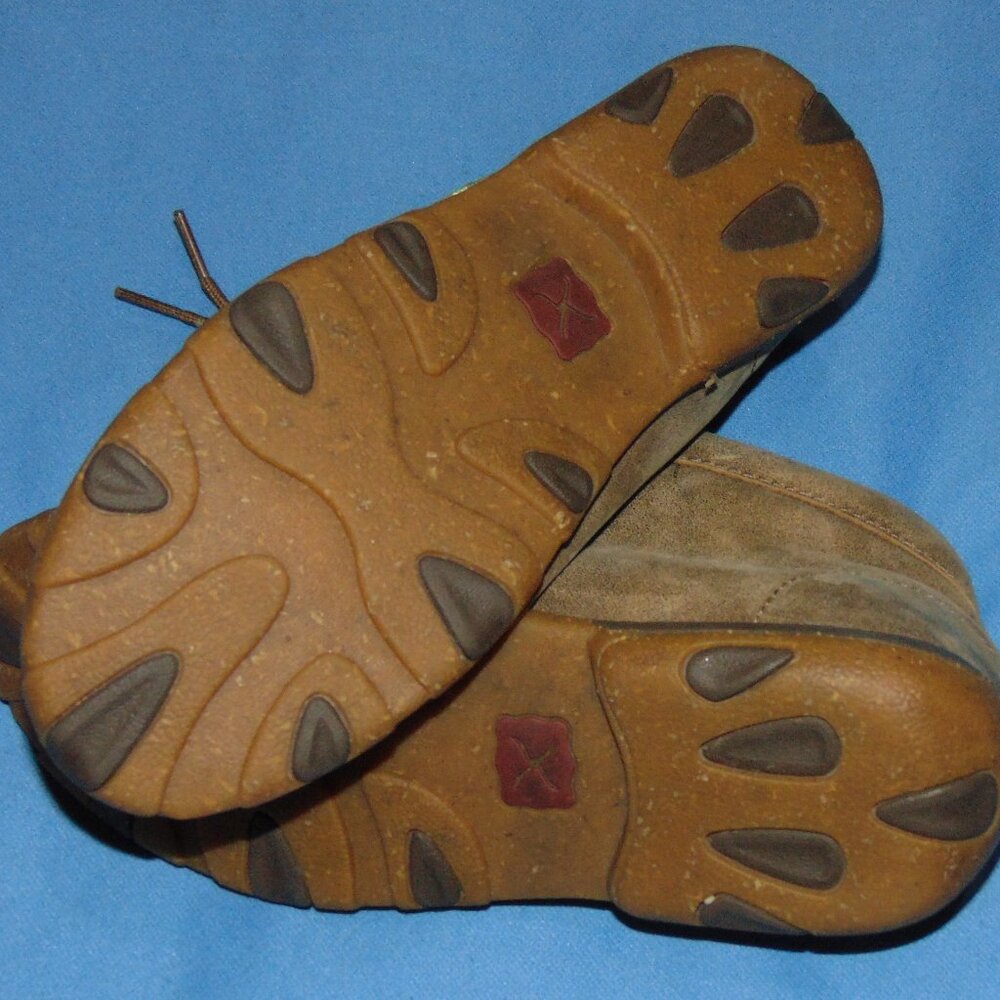 WOMEN'S  TWISTED X  LEATHER  CHUKKA BOOTS  EMBROIDERED CACTUS - Picture 5 of 5